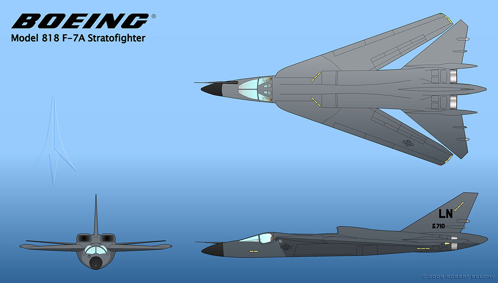 Boeing Model 818 F-7A Stratofighter