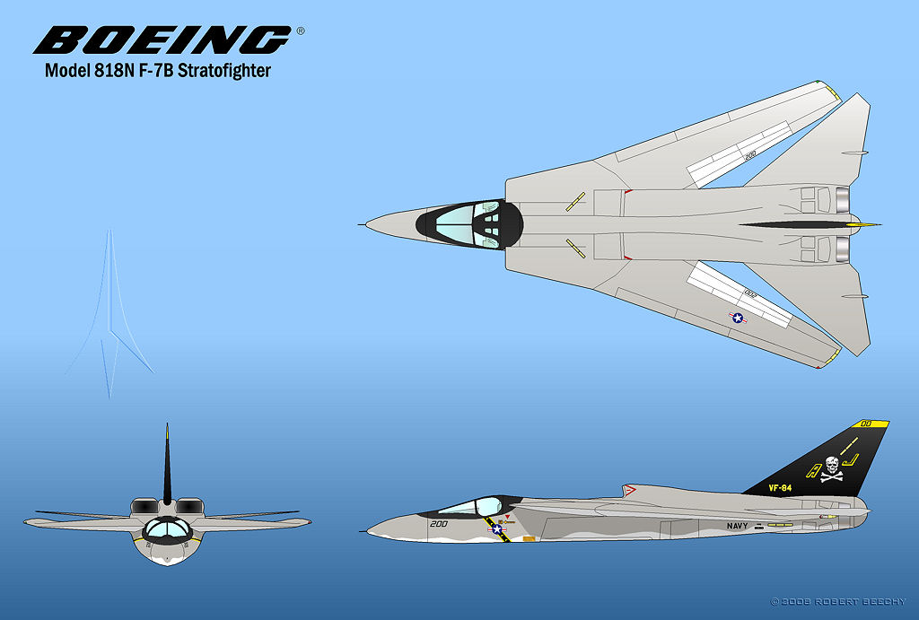 Boeing Model 818 F-7A Stratofighter
