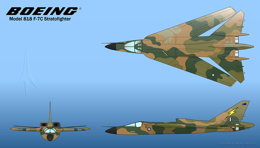 Boeing Model 818 F-7A Stratofighter