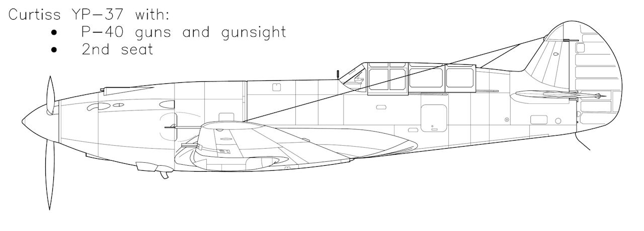 Curtiss TP-37A