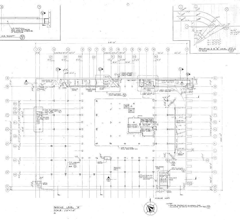 Original hand-drafted plans from 1980