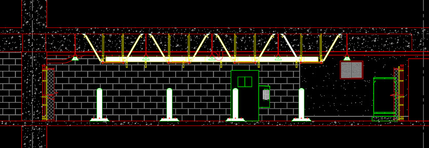 Head End Equipment Space - Elevation