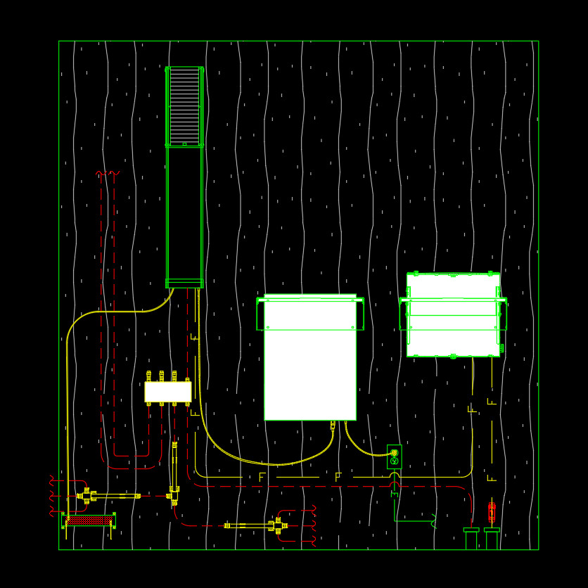 Remote Unit Wall Mounting Detail