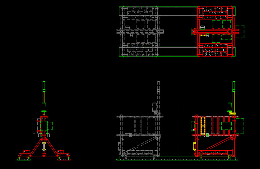 CAD - Rooftop sled mount